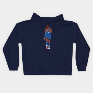 Jalen Williams Digital Illustration Kids Hoodie